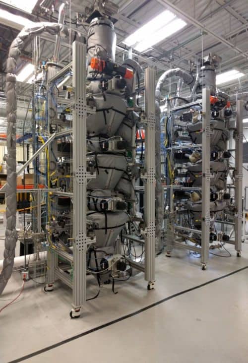 Forge Nano's Morpheus tool, a commercial-scale atomic layer deposition (ALD) nano-coating machine for particles and industrial powders