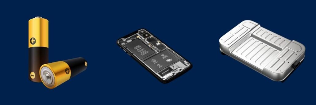 Cylindrical, cell phone and electric vehicle batteries