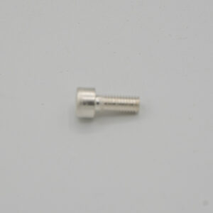 M5 x 12mm Vented Screw (Silver Plated)