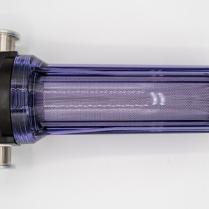 Vacuum Pump Filter 9.5" Housing + Element, 2ym Polypro