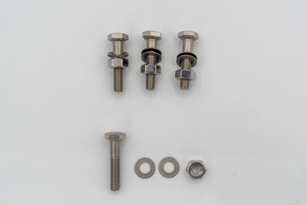 2-1/8" Conflat Bolt Kit (4 Bolts and Nuts)