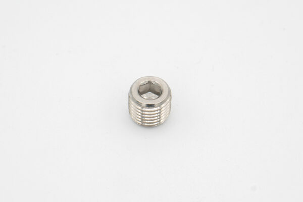 Plug with Hex Drive, 1/4 NPT Male