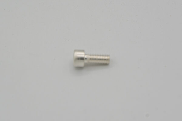 M5 x 12mm Vented Screw (Silver Plated)