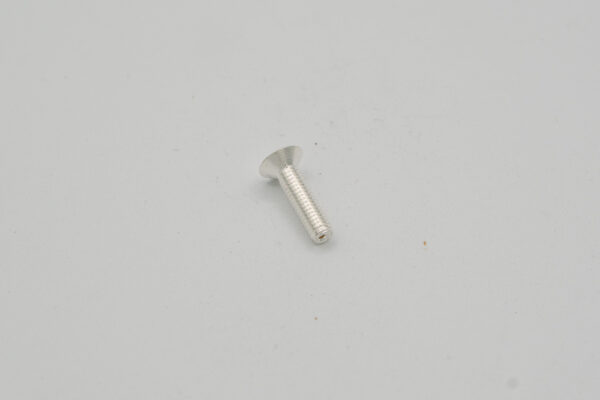 M4 x 16mm Vented Screw (Silver Plated)