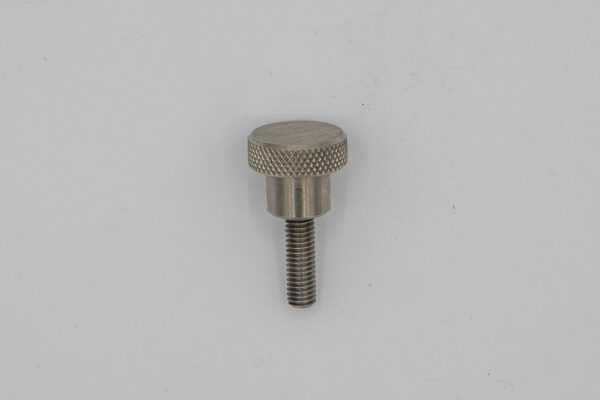 Steel Knurled Knob with M6