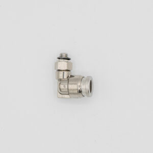 1/4" PTC x #10-32 90 Elbow